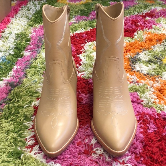 RARE Valentino Texan western ankle bootie, 39 NWOB - Picture 6 of 16